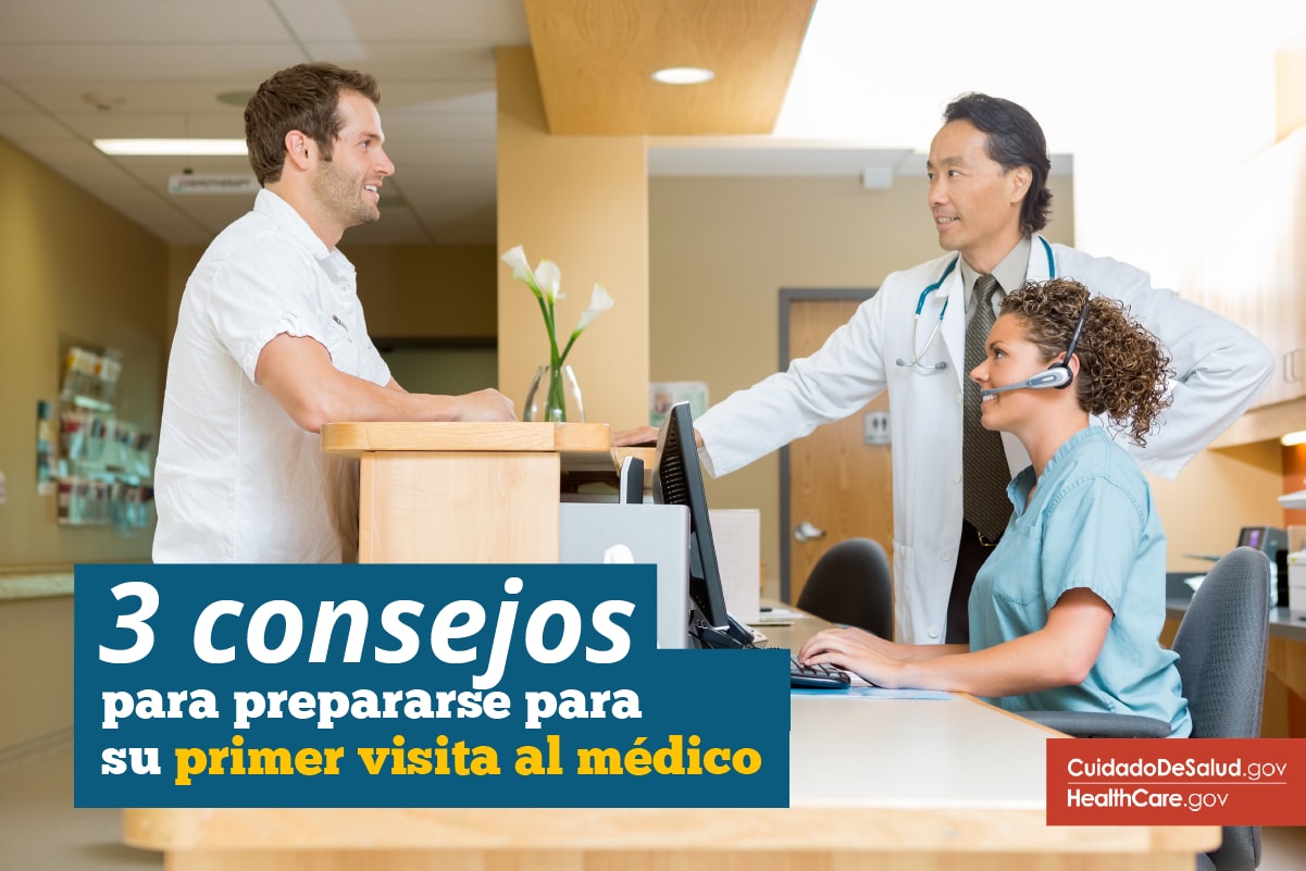 Image: {Prepárese para su primera cita médica}