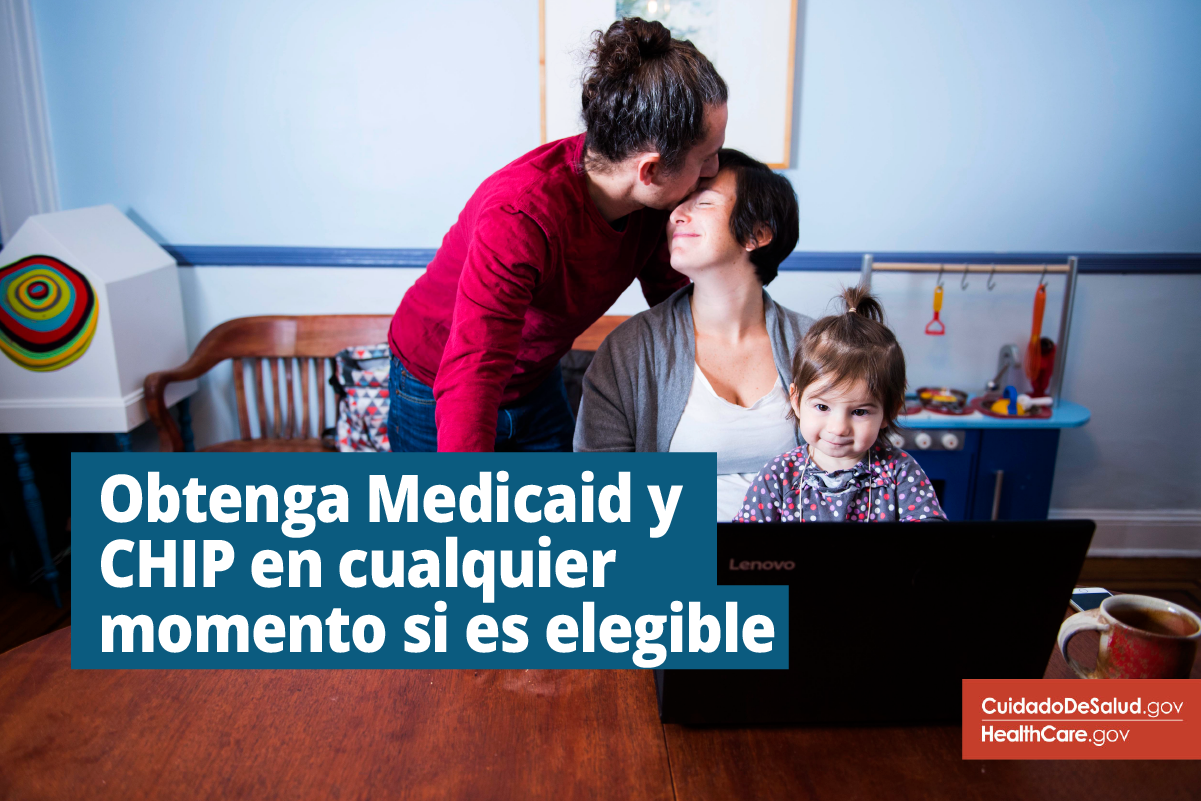 Image: {Vea si es elegible para Medicaid y CHIP}