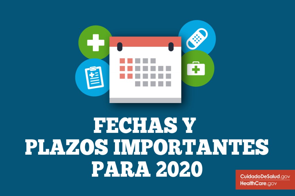 {2020 fechas y plazos de inscripción importantes} Imagen: {Fechas clave en el calendario marcadas"}
