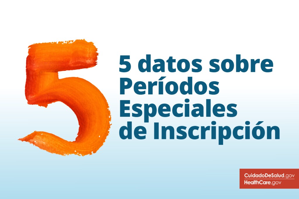 {Calificar para un Período Especial de Inscripción} Imagen: {5 datos sobre los Períodos Especiales de Inscripción}