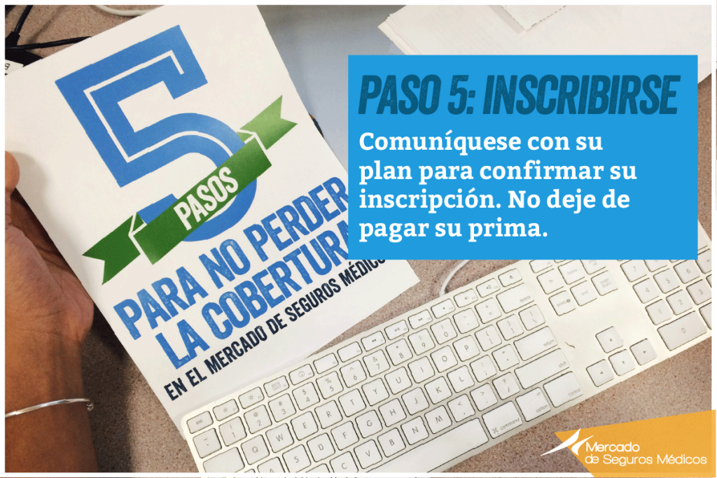 5 pasos para mantenerse cubierto