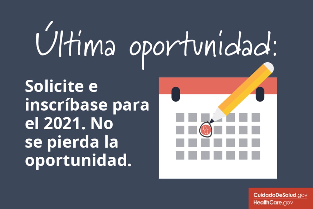 Fecha límite de la Inscripción Abierta encerrada en un círculo en el calendario Imagen: Última oportunidad: presente una solicitud e inscribirse para 2021. No se olvide.