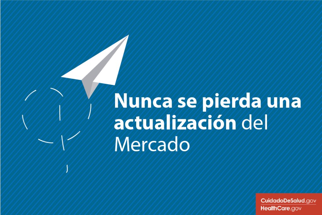 Ilustración de un avión de papel Imagen: No se pierda las actualizaciones del Mercado