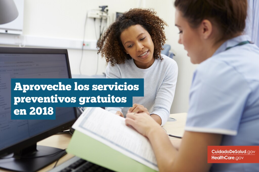{Aproveche los servicios preventivos gratuitos en 2018} Imagen: {Servicios preventivos gratuitos en 2018}