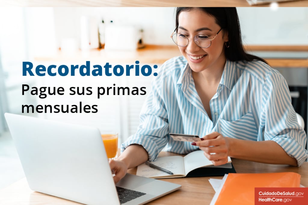 Pague sus primas mensuales