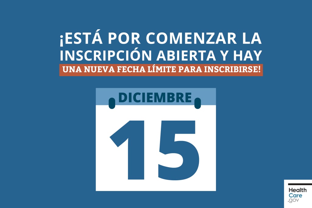 {Fecha límite de inscripción abierta} Imagen: {La inscripción abierta ya casi está aquí}