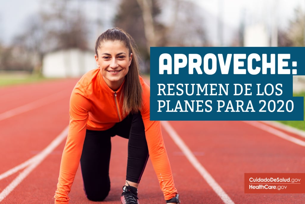 {Obtenga una ventaja al obtener un resumen de los planes y precios de 2020} Imagen: {Mujer en posición inicial de atletismo”}
