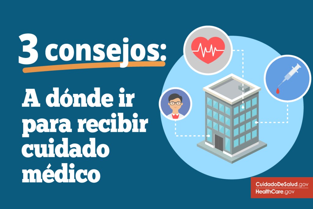 {Atención médica de rutina y emergencias} Imagen: {Dónde obtener atención médica}